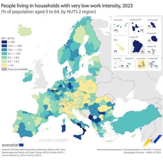 source: https://www.facebook.com/EurostatStatistics/posts/pfbid0Y1YQ683fDfo6baaxg6JxKyem2JvnGdB3iVjprd293t3jYWJPA23dc1Cr8zZyn98Fl