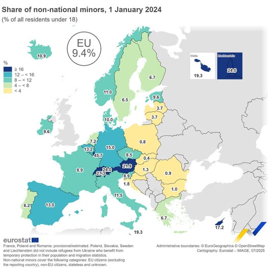 source: https://www.facebook.com/EurostatStatistics/posts/pfbid0NgBF6BLBLwp4k9yEcLxzny1Le1Gbz9pcBLxYzG2ZZCh6i7y3axNhud1ak9kw91B2l