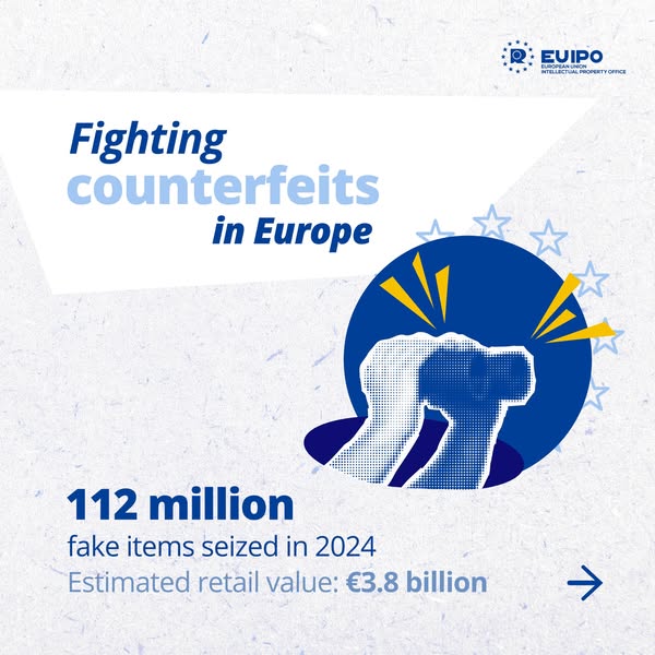 source: https://www.facebook.com/EUIPO.eu/posts/pfbid02bmsrxU6nB6UWcCjeELQwi8oTxzmQjVkozou9xnhwNLPj9fLrNohkhjy95YKhcFmjl