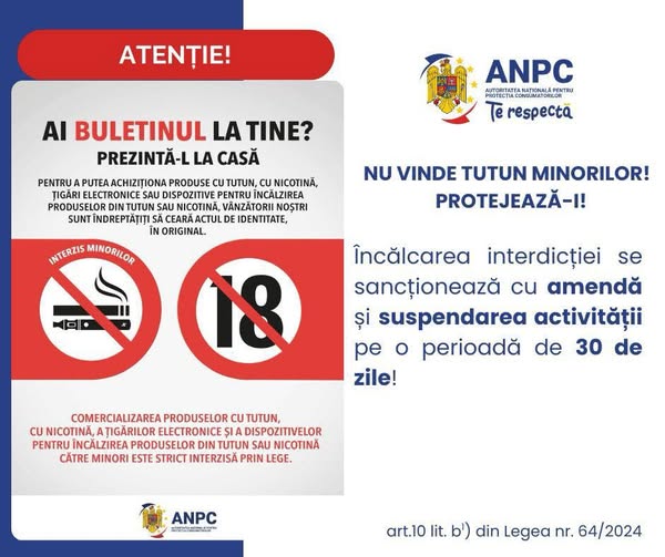 source: https://www.facebook.com/ANPC.gov/posts/pfbid0HemEZyWUDerjB4jGDdWeEH3BU3AXi3DxWJcQG4x3wj57Sq16z6uuGuEmorbvsWhGl