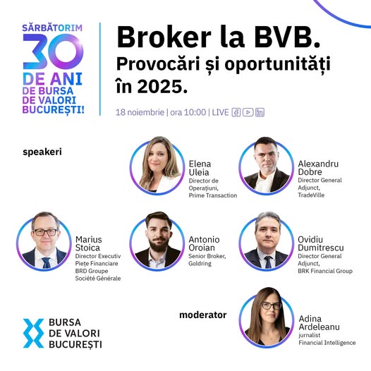 source: https://www.facebook.com/bursadevaloribucuresti/posts/pfbid02h7cyXVZvQb7B6rHa1bjJURSDactFvHwmspJhpJvgAt3297xFBVw9Vmk7WUDVxLuKl