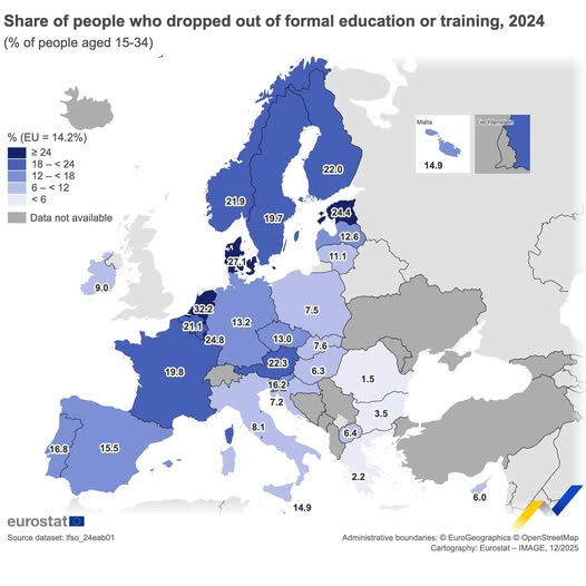 source: https://www.facebook.com/EurostatStatistics/posts/pfbid0yLhjTkFB2NrYjG5ponLBfprn6fFgk199WUacFj7fKGVBJyPHfFsWoRYX6Y4gy2scl