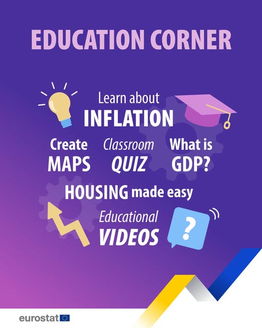 source: https://www.facebook.com/EurostatStatistics/posts/pfbid02WLm7TAk52yN7ke3knMKsvDeodcGfpyo8KQgjpULkMvE1MAe4kvKfvJTPLYRF4XPzl
