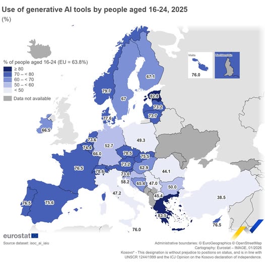 source: https://www.facebook.com/EurostatStatistics/posts/pfbid02AkmT6C4cc2ktzP6v9bpRGBgn5j1zrcaBFrtQDcCAK4t2qG9Yk8gU1YUQSv7xqsFxl