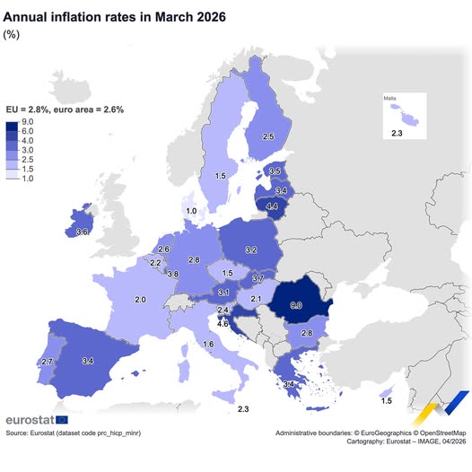 source: https://www.facebook.com/EurostatStatistics/posts/pfbid026MUGwp9J82X1C1fb2MJXcrisDe1HkRzLfydJh8bN6uJfX3ok4rmmvm6hFeyS6JVWl