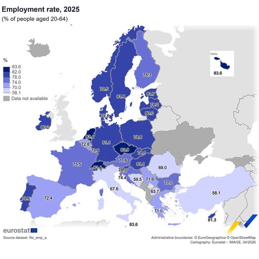 source: https://www.facebook.com/EurostatStatistics/posts/pfbid02LJwGHzEqCHaCqnVB8JEfHoxE4PMLACmpqthC6NySxyUBhwR1yqSKXpifhmyzv4V1l