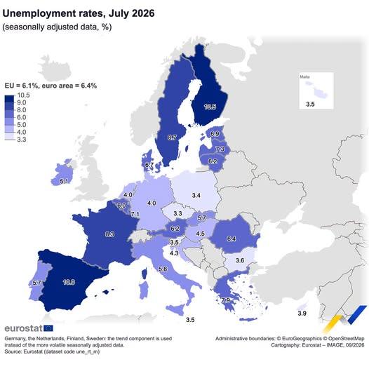 source: https://www.facebook.com/EurostatStatistics/posts/pfbid0zLQMsmtoHYn9NhtPBYysEYdWizJoZxzdSDJCHbpnS7wkVmdc4vmeWNUfXJ8ZW3ajl