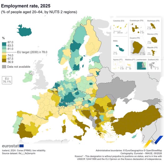 source: https://www.facebook.com/EurostatStatistics/posts/pfbid0aojWN49gzzwh6ThsmifiM9NNDrjnfqwhRqfYhNFJL7oH47qfSk1hequjAVPmJceVl